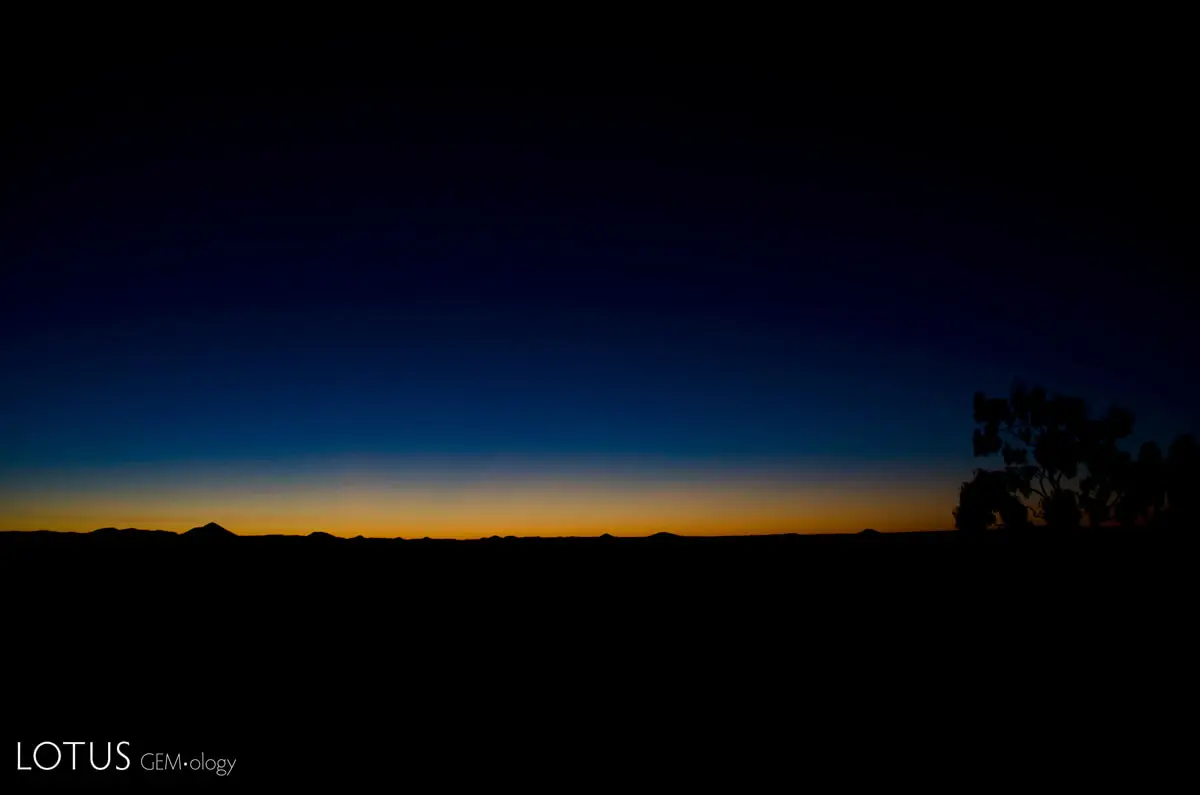 amanecer azul twilight