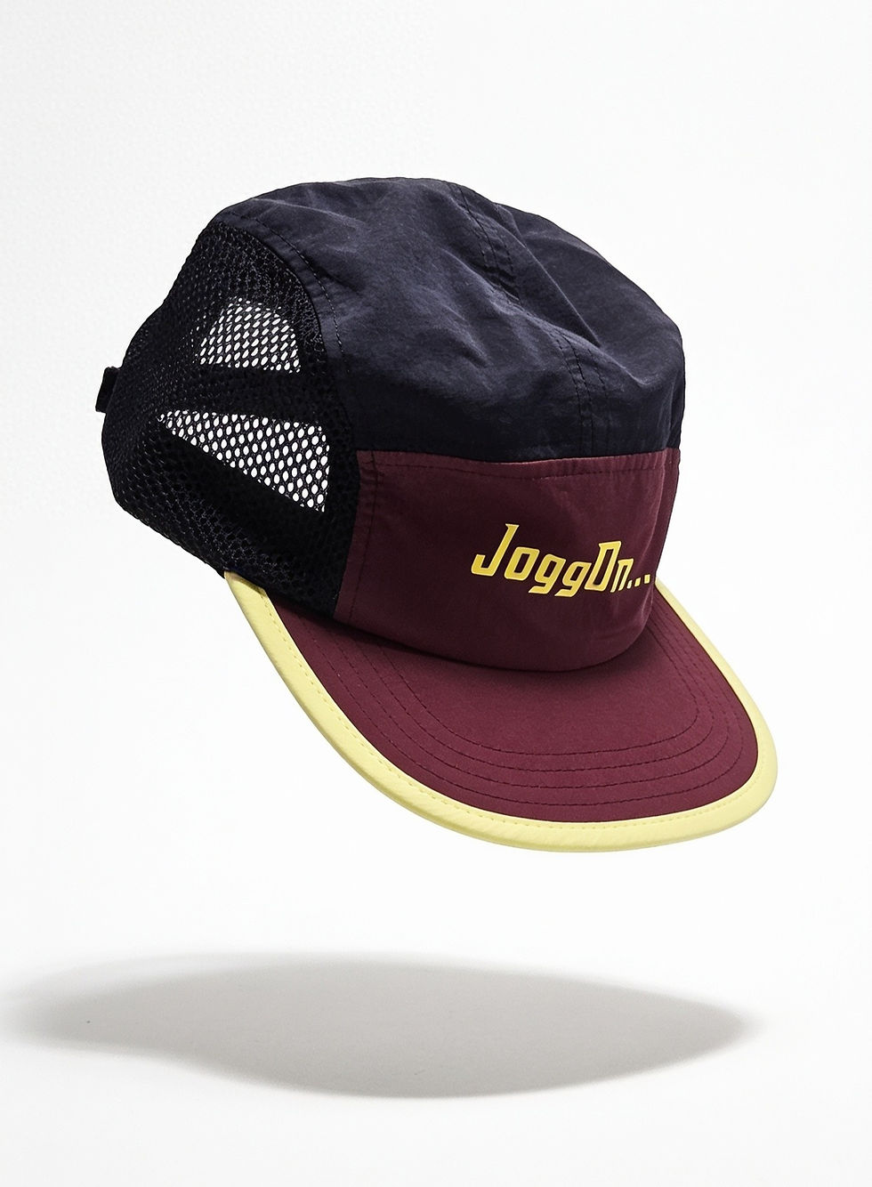 Thumbnail: Maroon and navy Colourway Cap with Joggle logo.