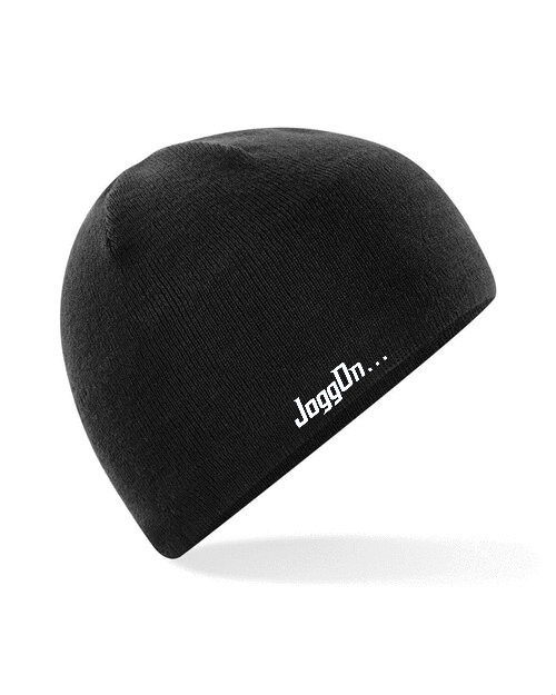 Black HEAD DRY BEANIE with JogOn logo on the side.