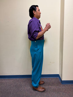 Tailor Assistant's Pants in Barber of Seville