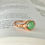 Thumbnail: Green Aventurine Copper Wire Ring 
