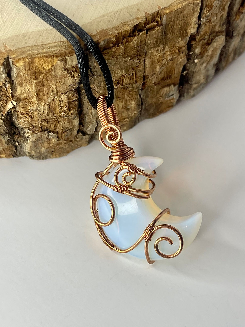 Thumbnail: Opalite Moon Necklace 