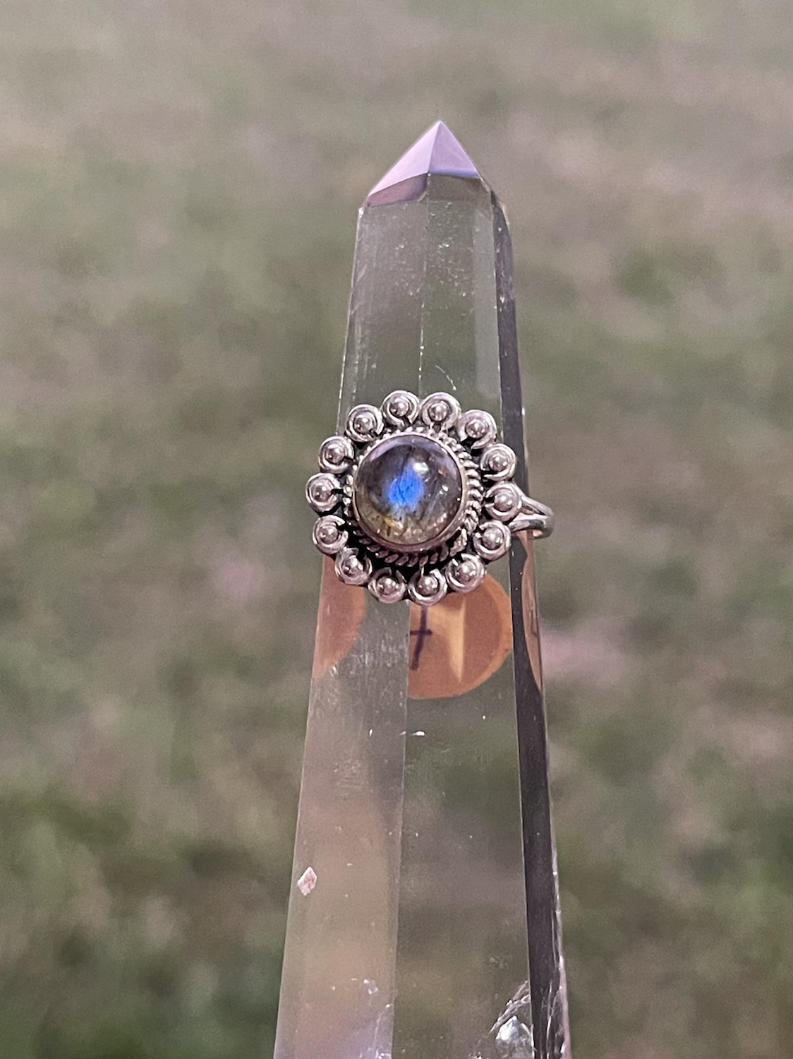 Labradorite Sterling Ring