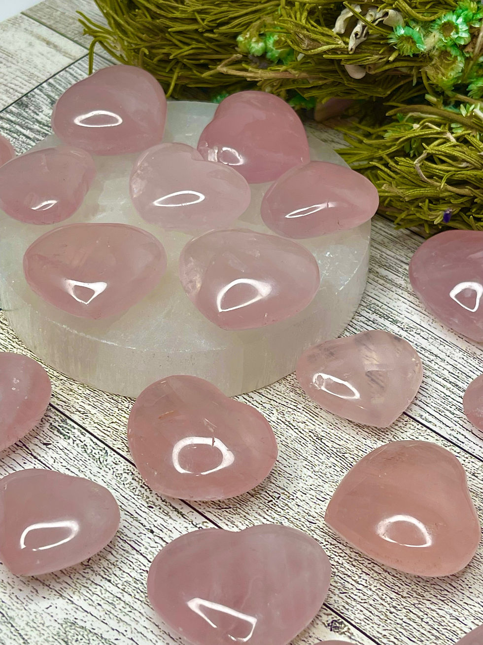 Thumbnail: Rose Quartz Hearts