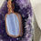 Thumbnail: Blue Lace Agate Copper Necklace 