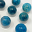 Thumbnail: Blue Apatite Spheres