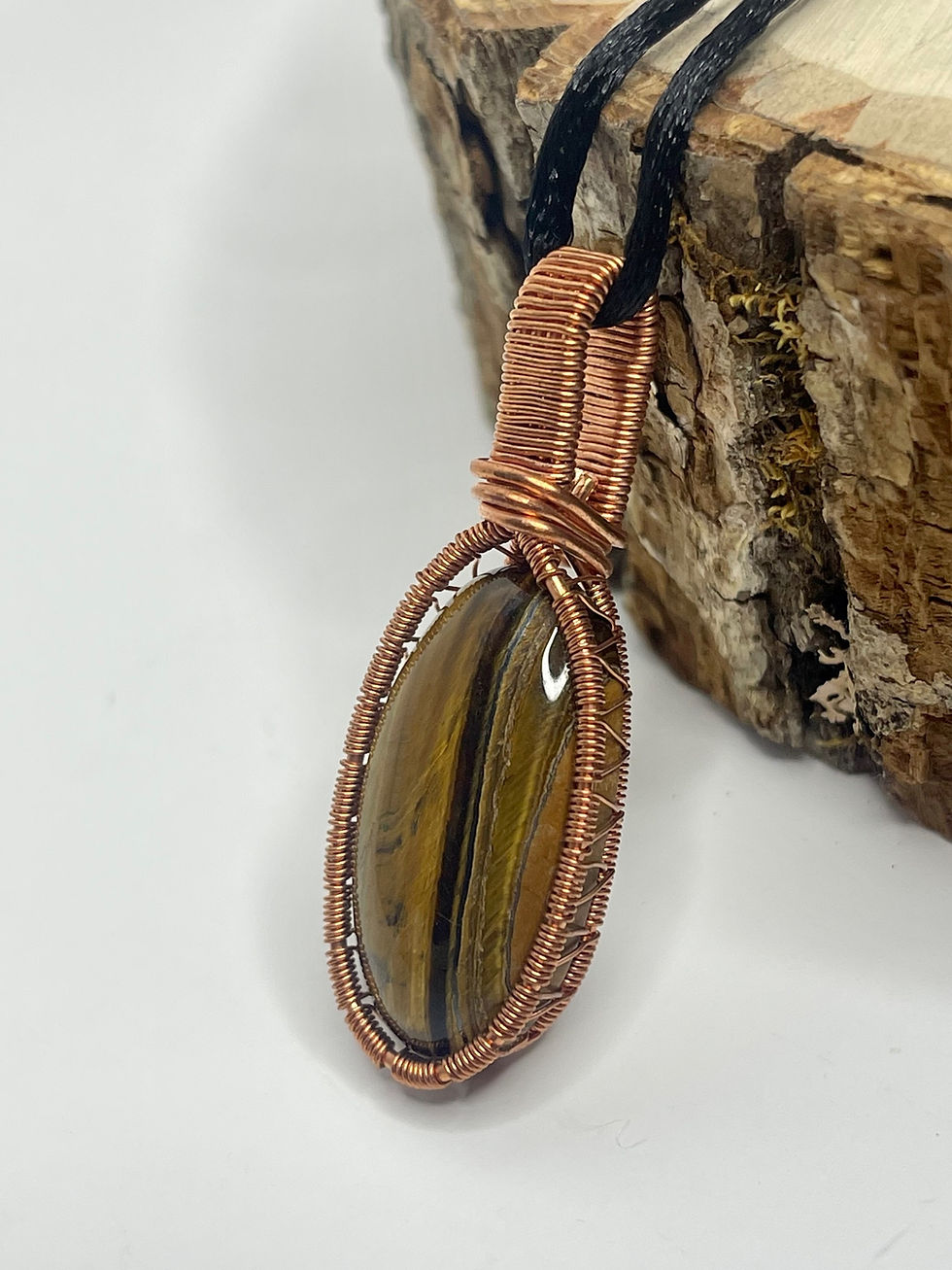 Thumbnail: Tigers Eye Copper Necklace