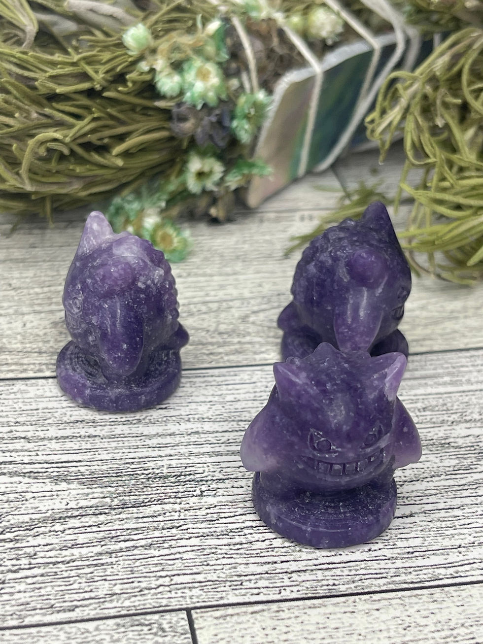 Thumbnail: Mini Lepidolite Gengar