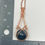 Thumbnail: Blue Goldstone Fidget Copper Necklace