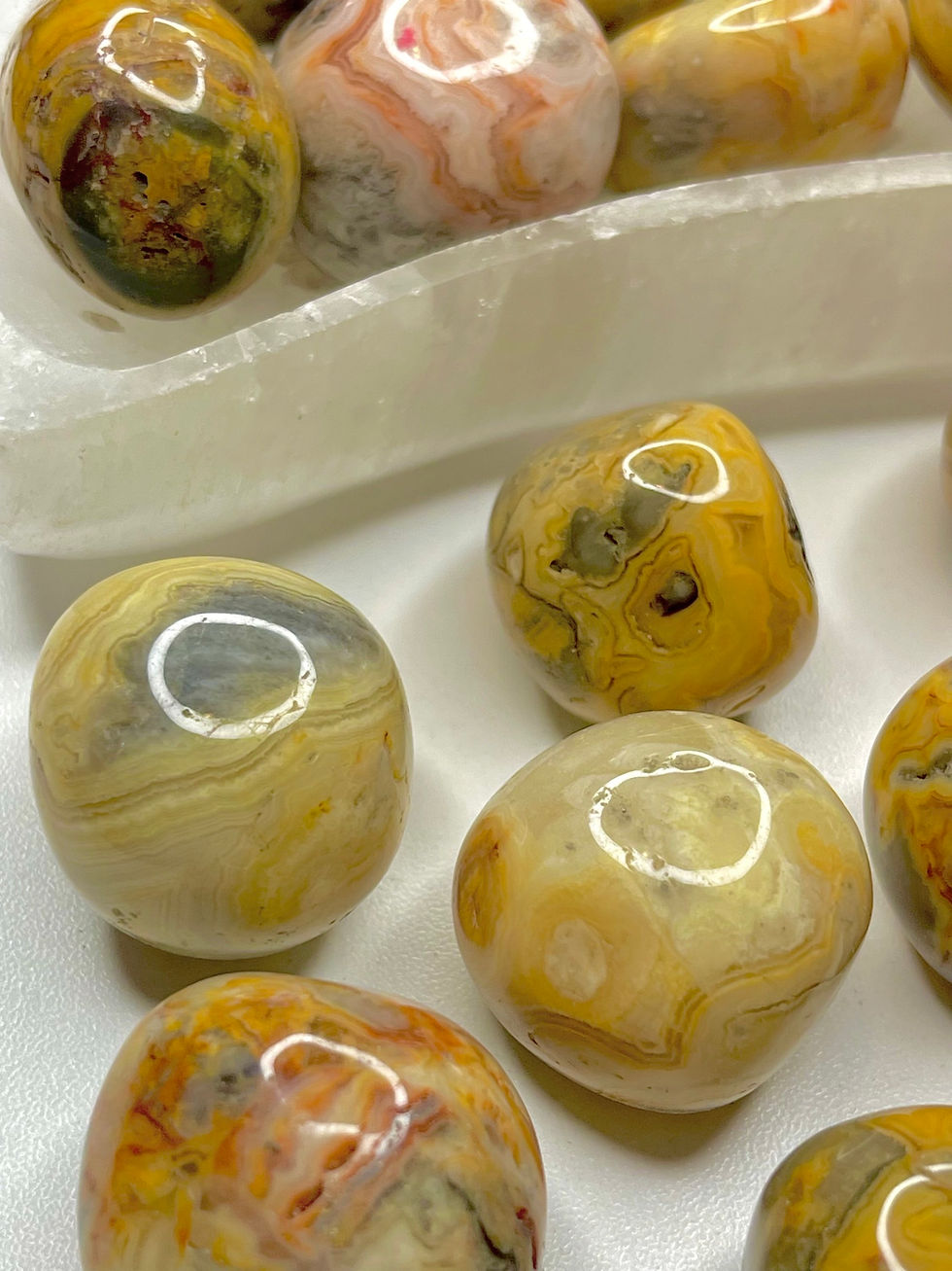 Thumbnail: Crazy Lace Agate Tumbled Stone