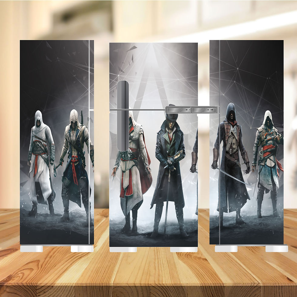 Adesivo Decorativo Geladeira Gamers 405