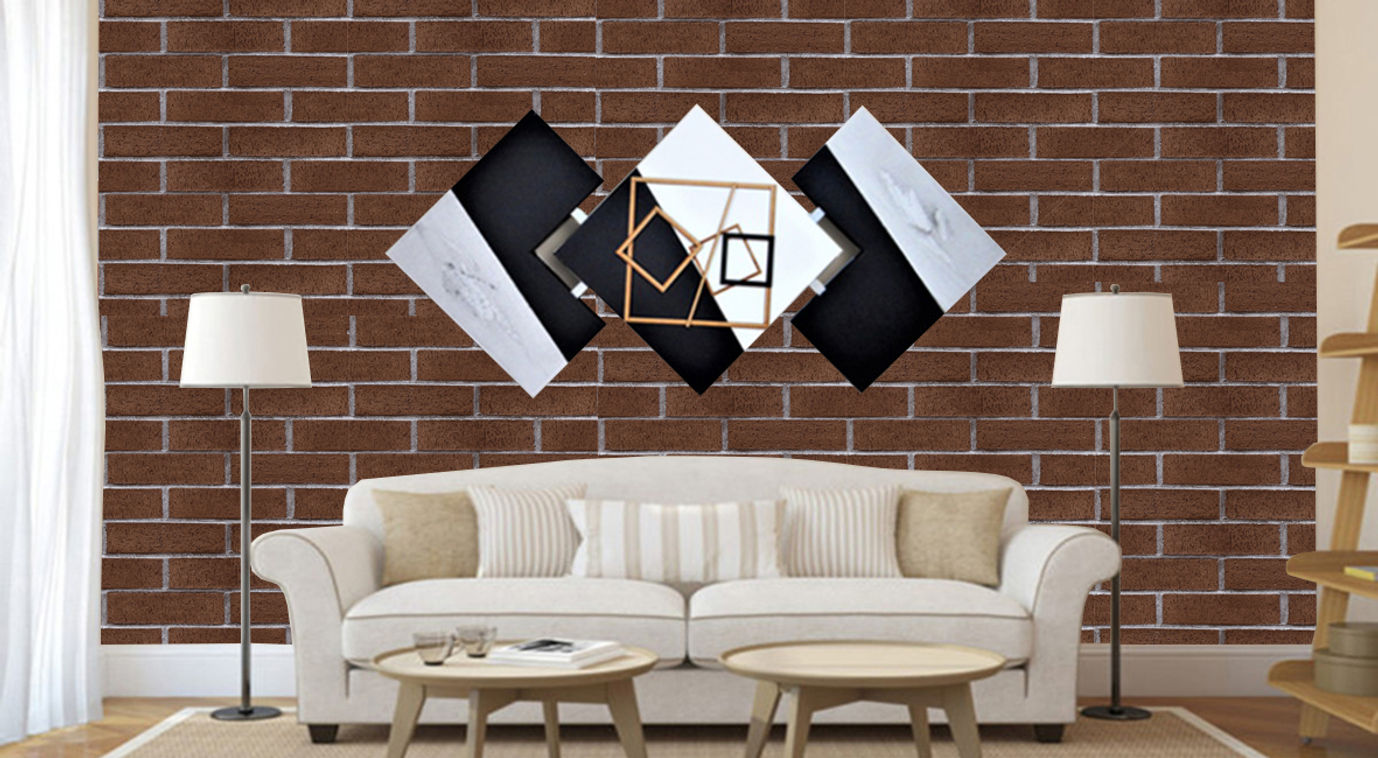 Papel de parede Tijolinhos 052