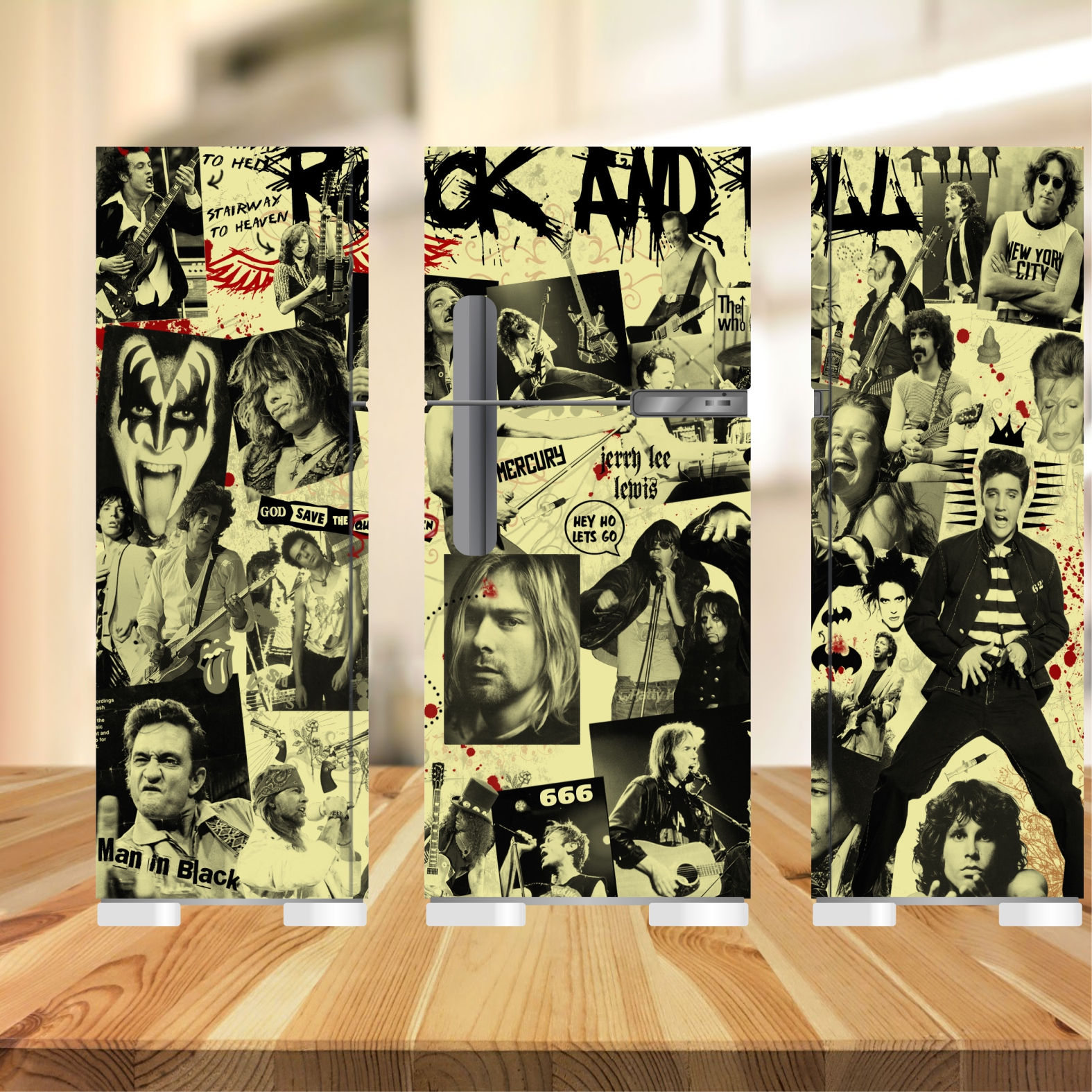 Adesivo Decorativo Geladeira Diversas 112