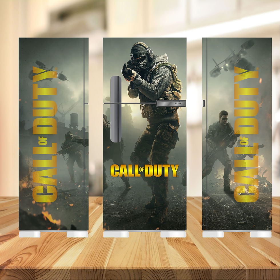 Adesivo Decorativo Geladeira Gamers 433