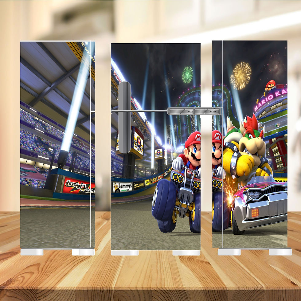 Adesivo Decorativo Geladeira Gamers 389