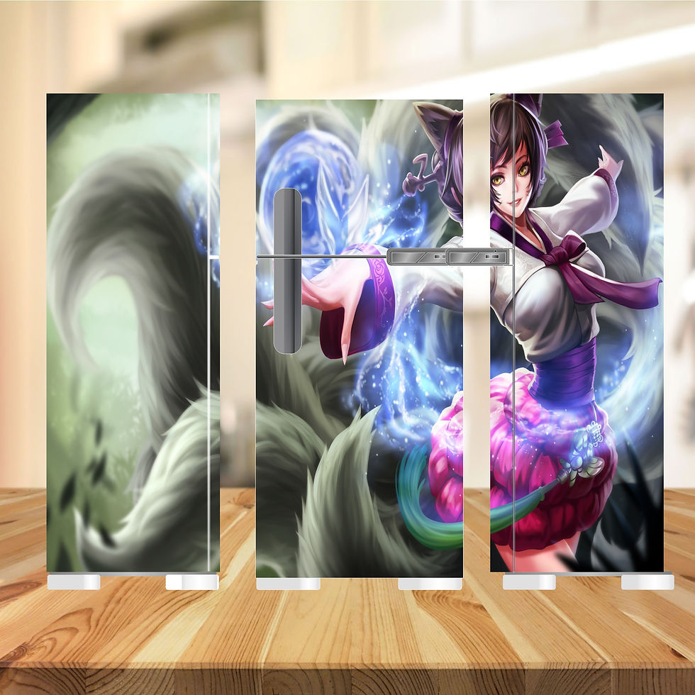 Adesivo Decorativo Geladeira Gamers 383
