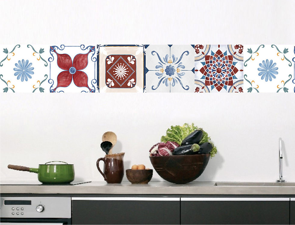 Kit 04 faixas border Cozinha 126