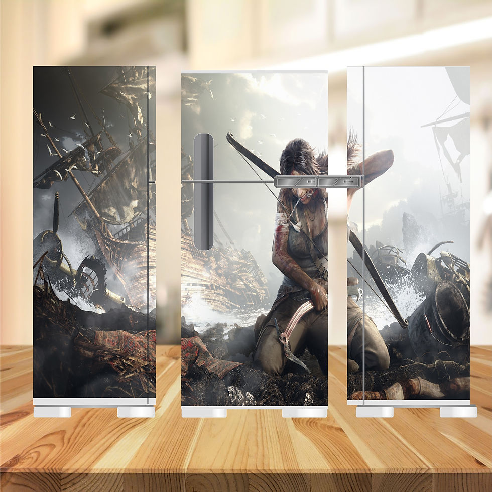 Adesivo Decorativo Geladeira Gamers 421