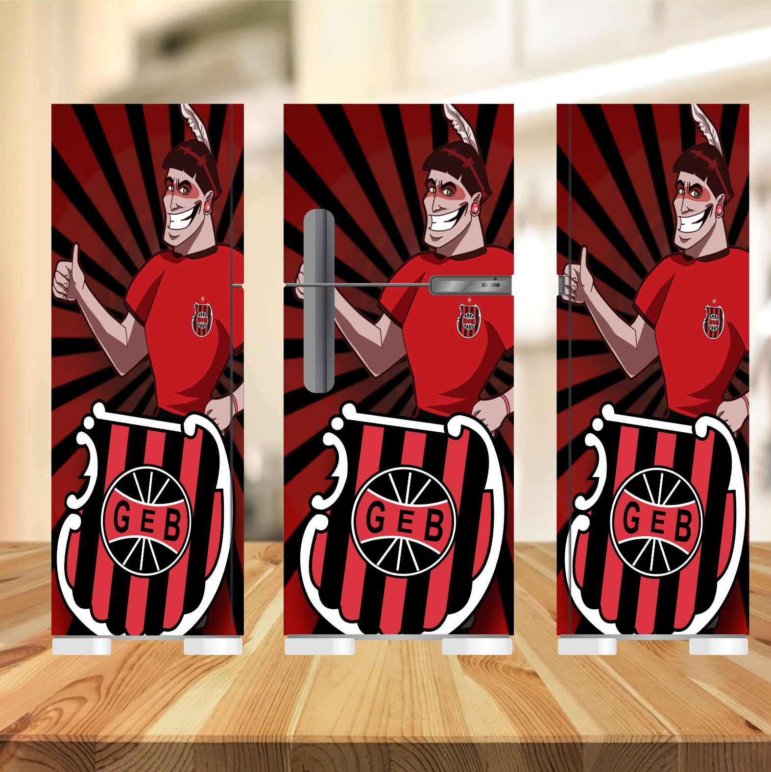 Adesivo Decorativo Geladeira Diversas 136