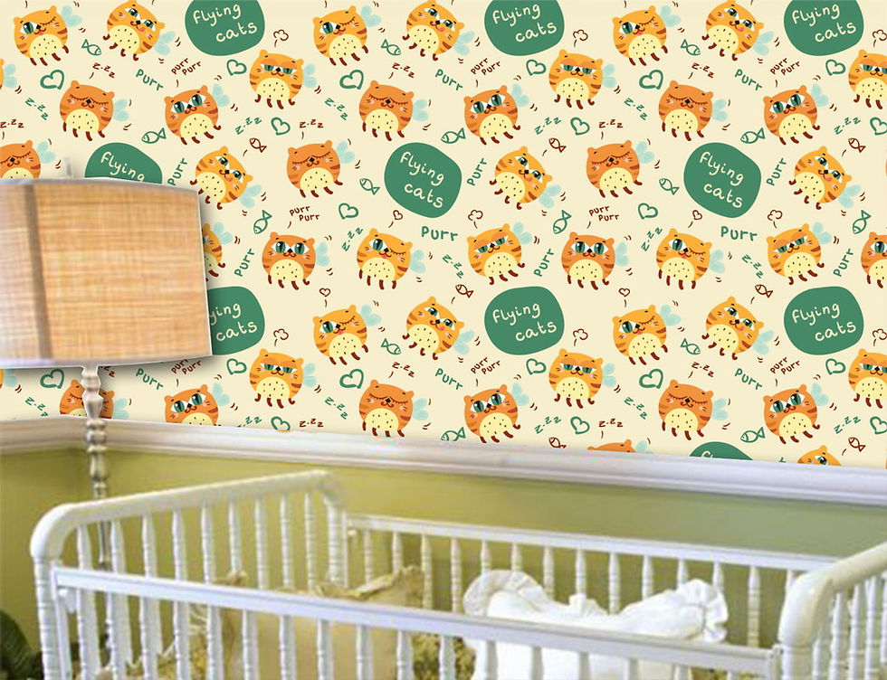 Papel de parede Infantil Corujinhas 088