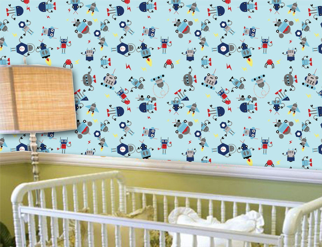 Papel de parede Infantil Astronauta 081