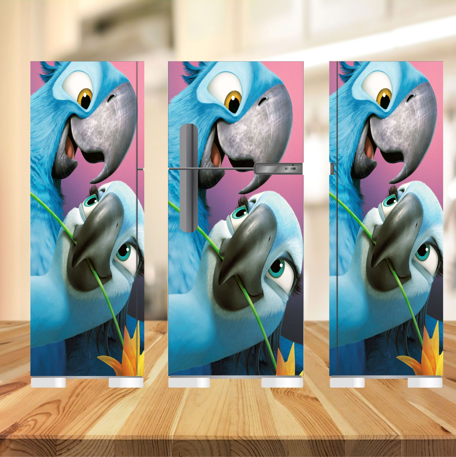 Adesivo Decorativo Geladeira Desenhos 47