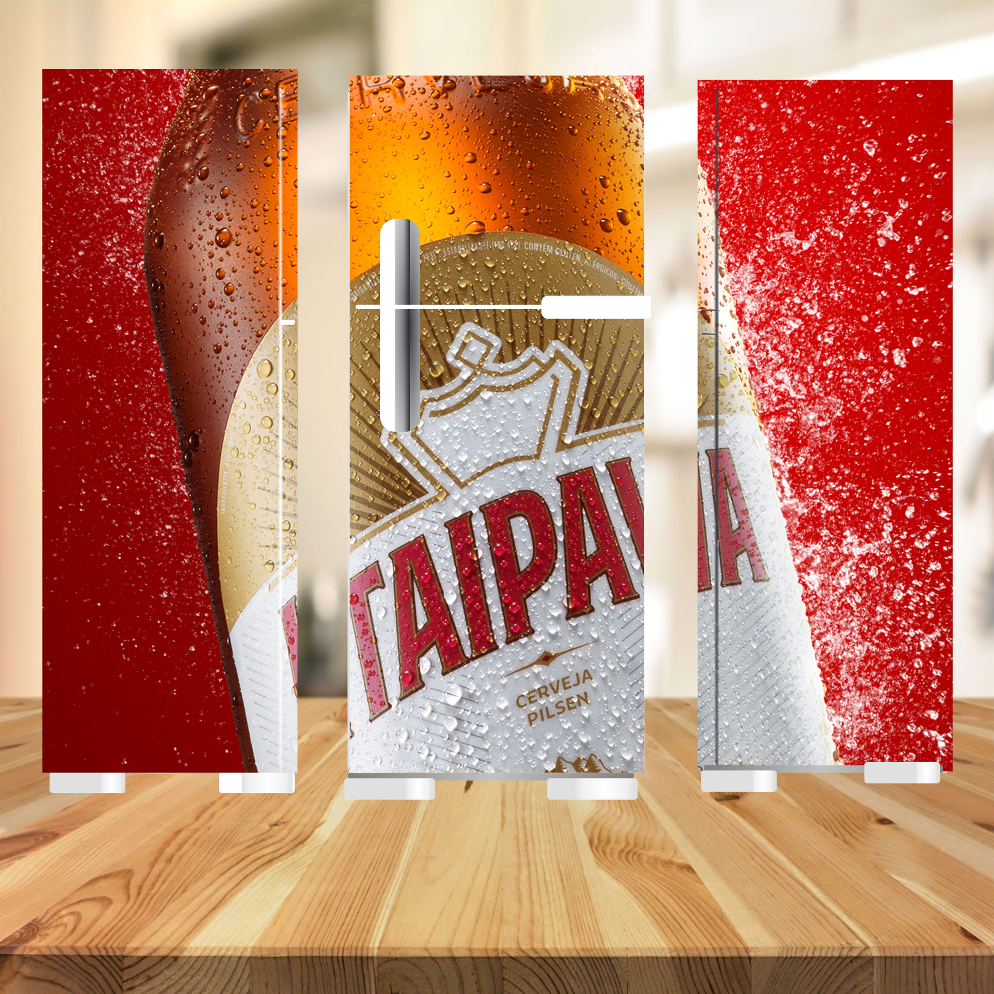 Adesivo Decorativo Geladeira Bebidas 195