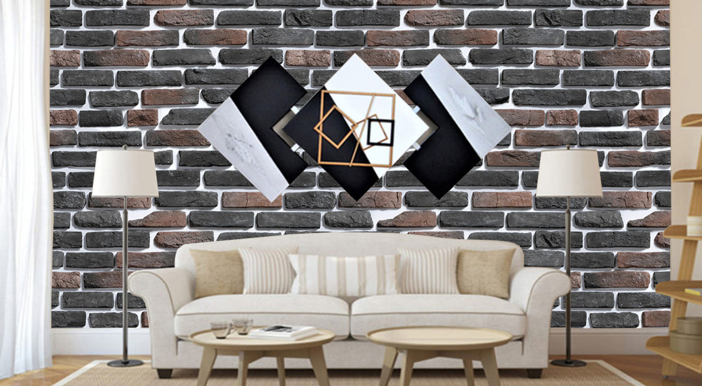 Papel de parede Tijolinhos 075