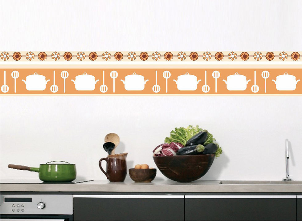 Kit 04 faixas border Cozinha 215