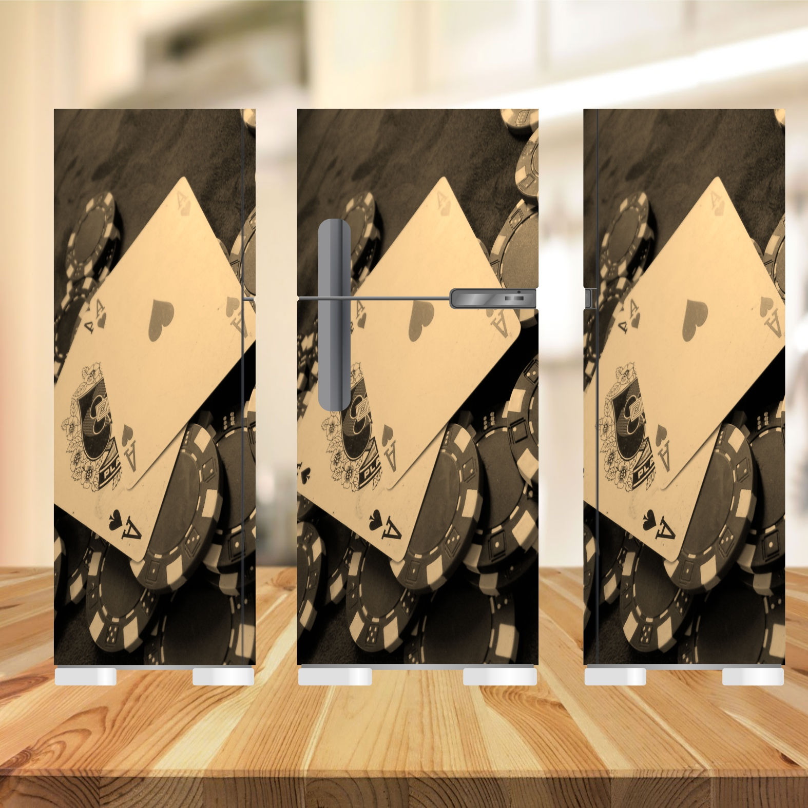 Adesivo Decorativo Geladeira Diversas 180