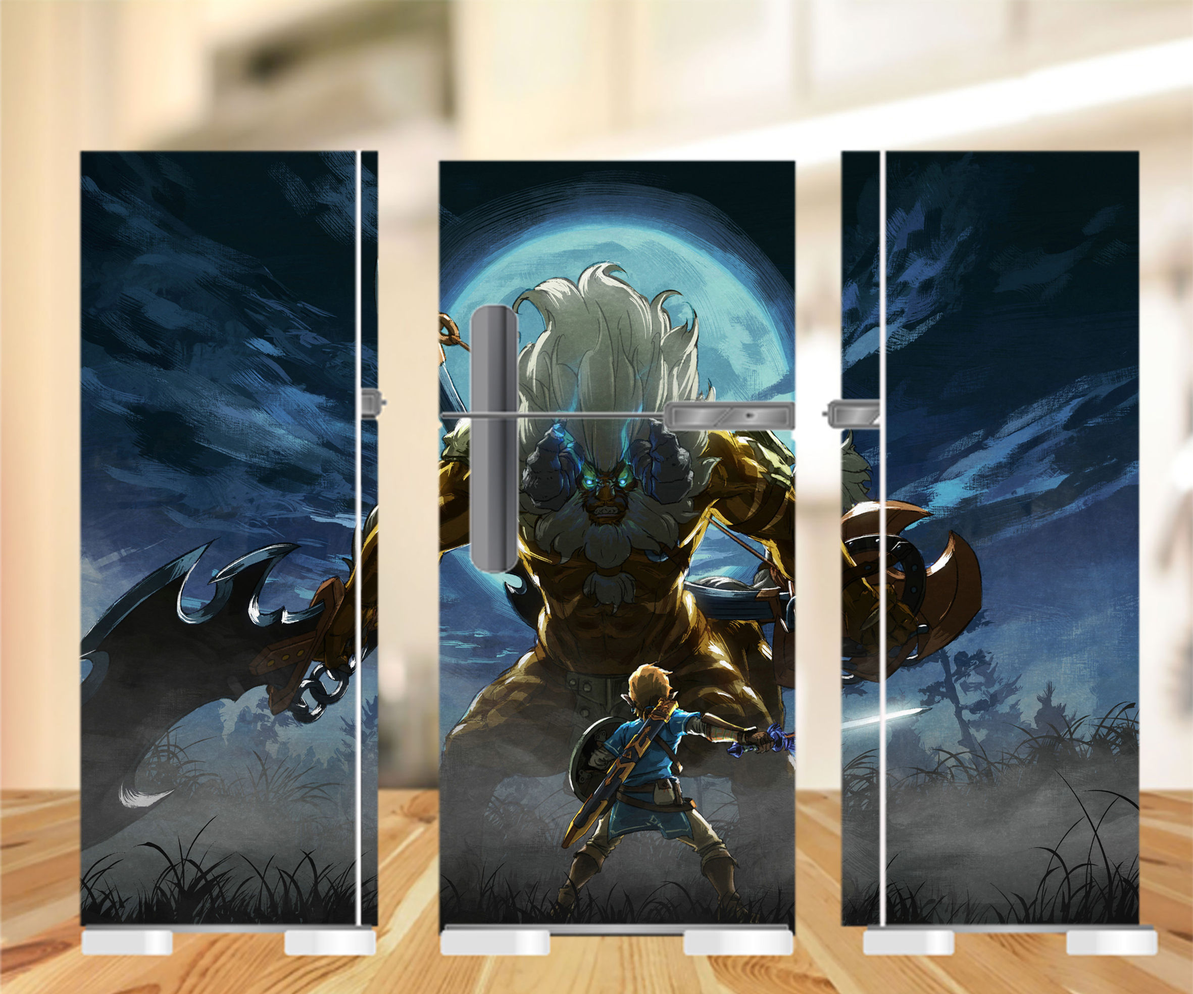 Adesivo Decorativo Geladeira Gamers 320