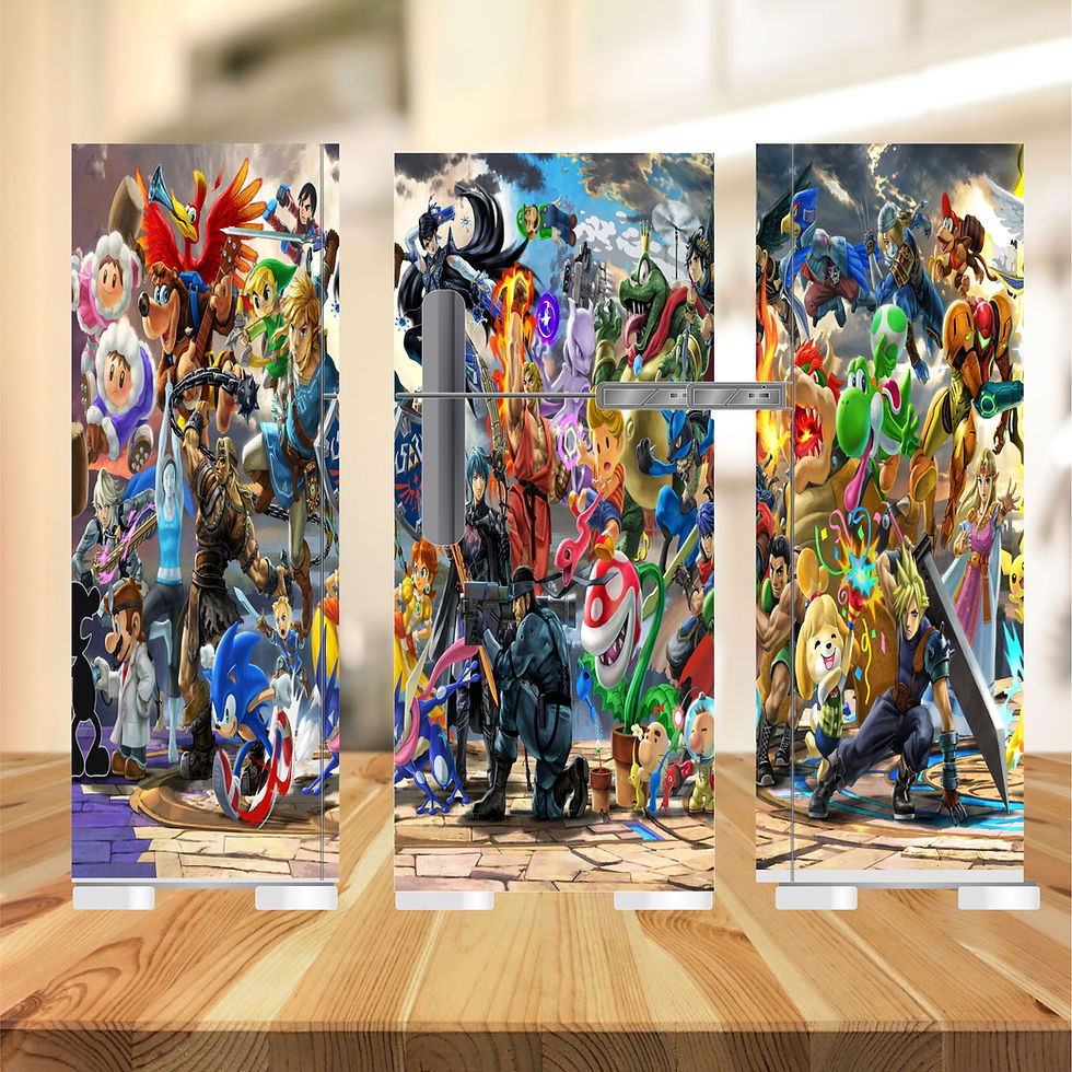 Adesivo Decorativo Geladeira Gamers 408