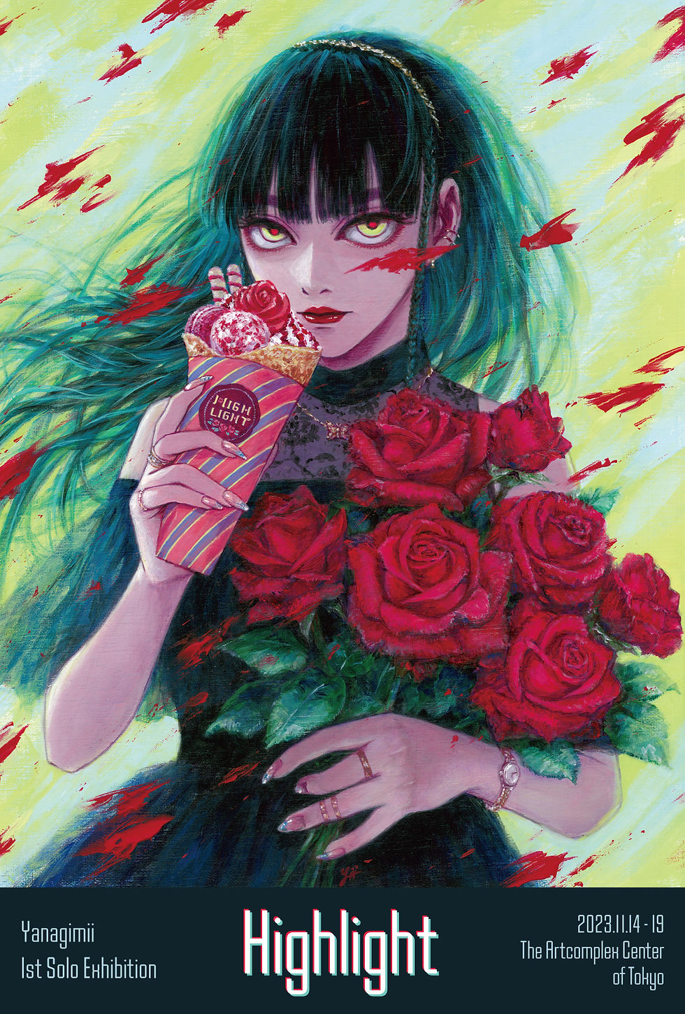 ヤナギミイ初個展「Highlight」