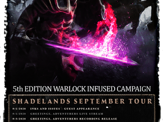 SHADELANDS SEPTEMBER TOUR