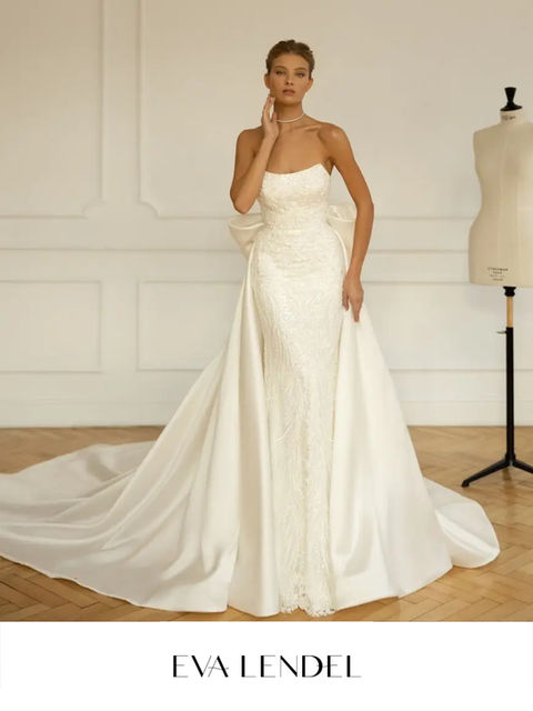 Eva Lendel marca de vestidos de novia disponible en la ciudad de Caracas en Venezuela, en la tienda de vestidos de novia Rosewood Brides