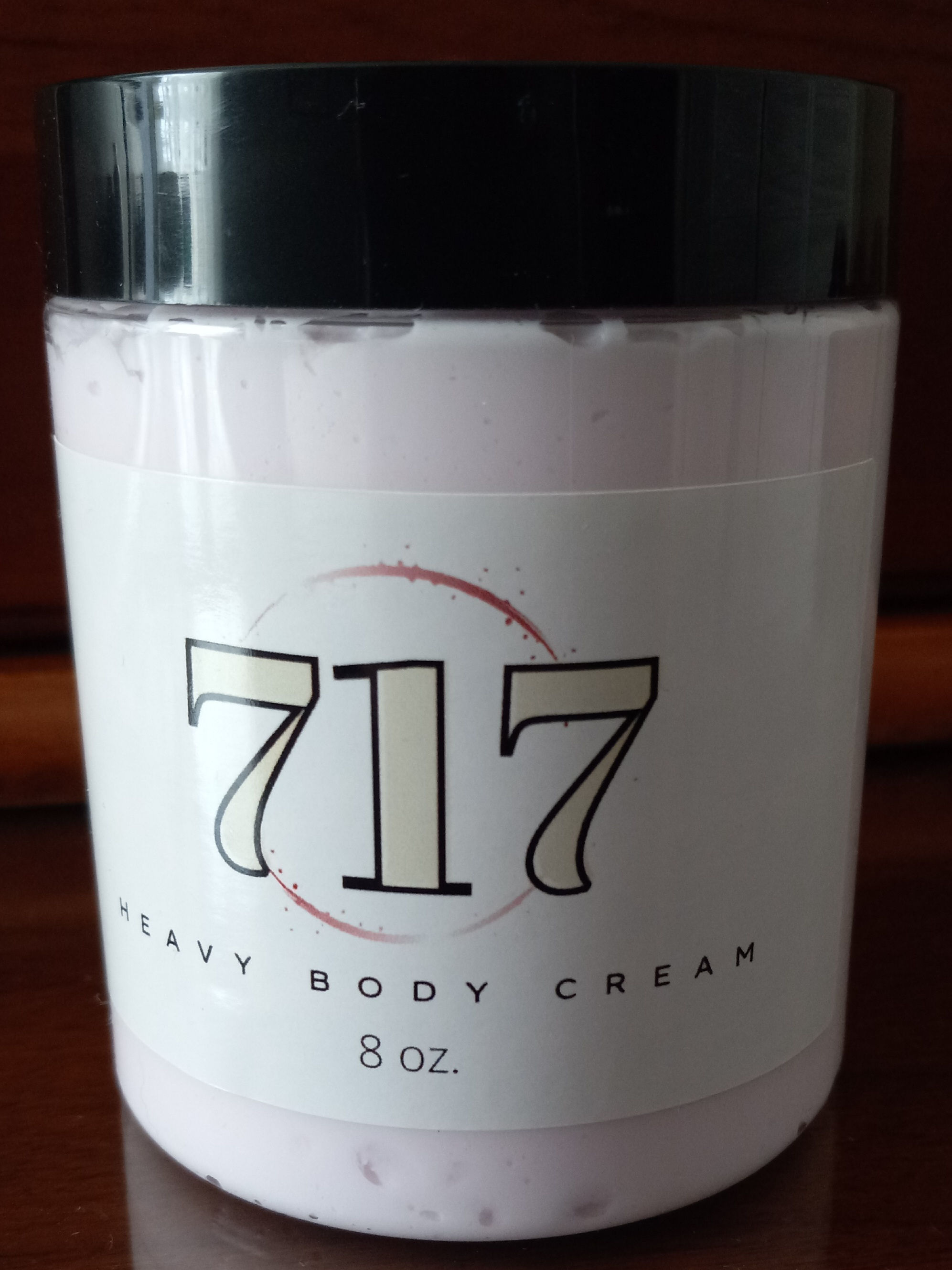 Black cherry scented body cream