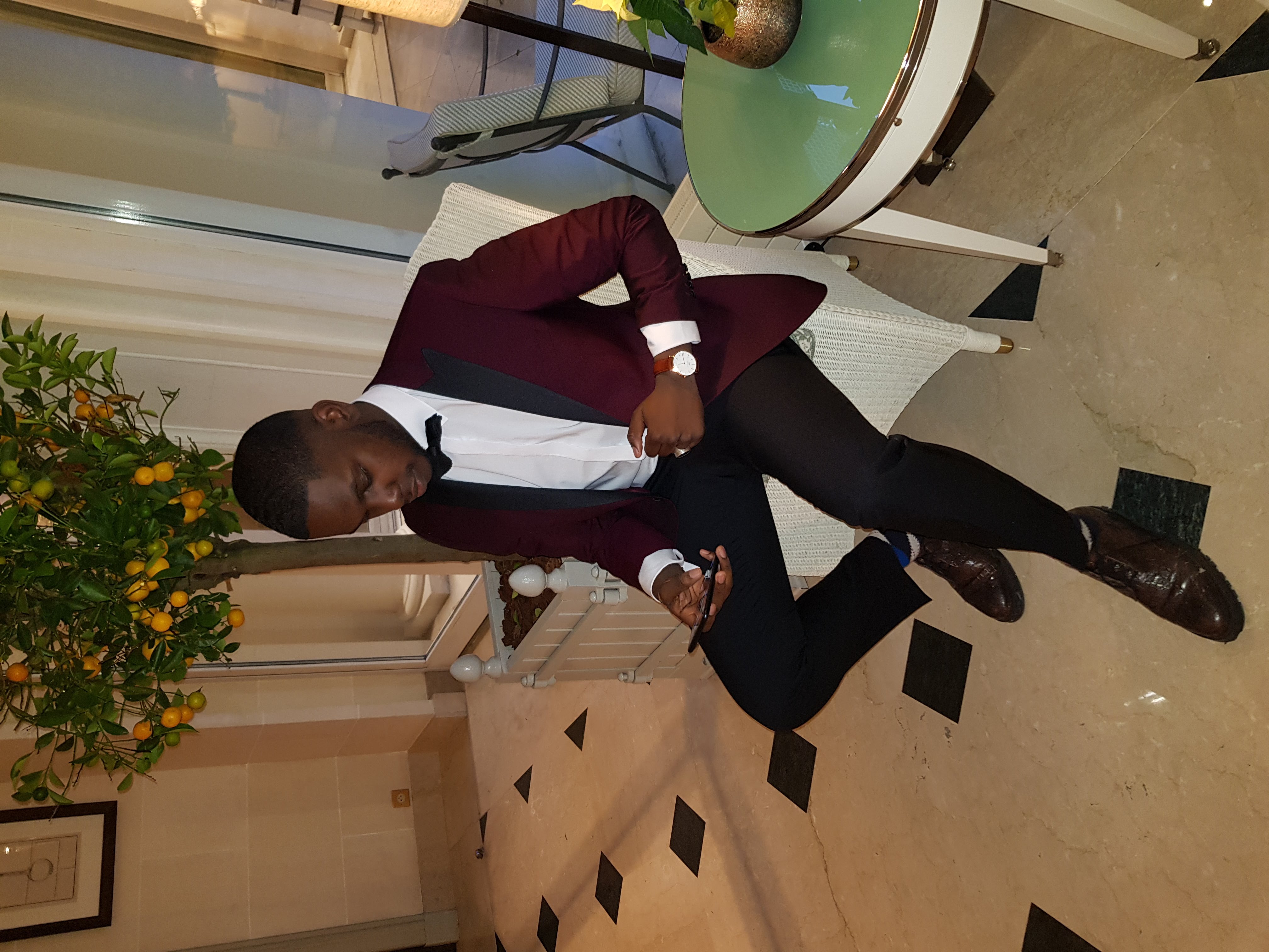 Smoking Bordeaux Slim