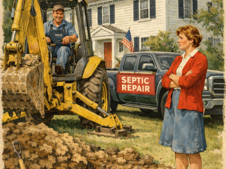 Septic system repair in Massachusetts