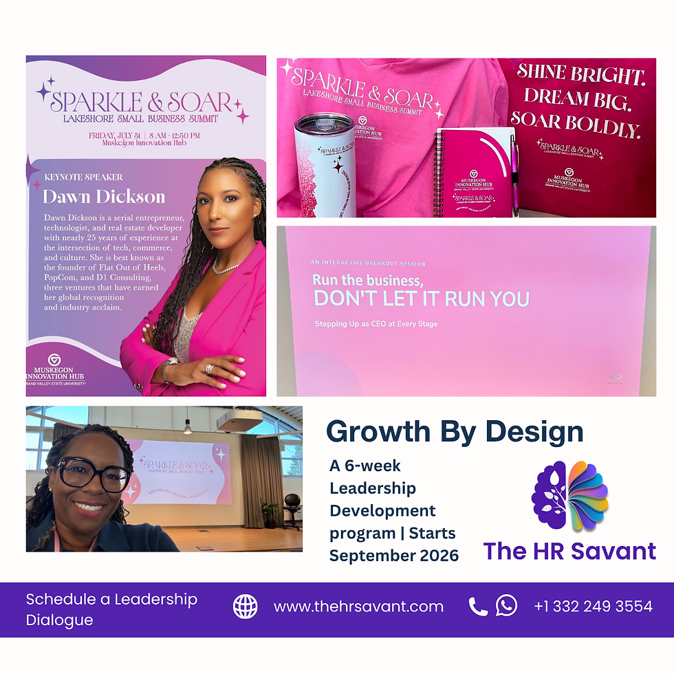 Growth Does Not Just Happen. You Design It.