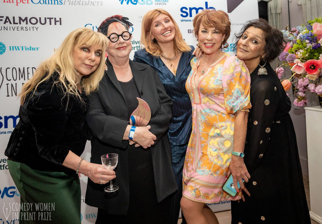 Helen Lederer, Jo Brand, Sharon Horgan,- Kathy Lette and Meera Syal
