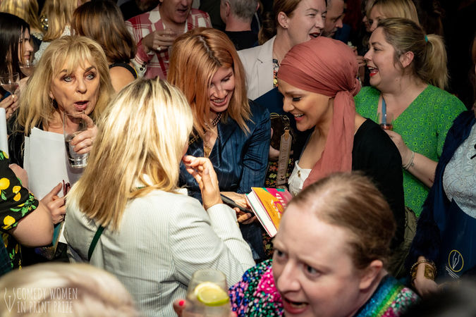 Helen Lederer, Sharon Horgan (Witty Impact Writer Award), Sadia Azmat, Lucy Nathan (Book Brunch)