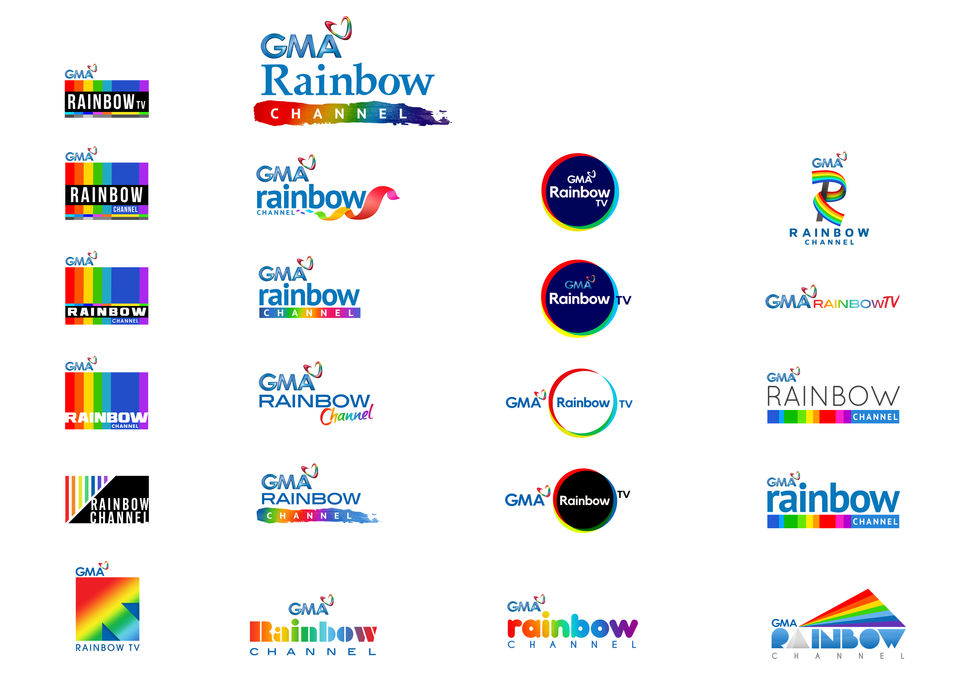 Rainbow Channel Logo Studies