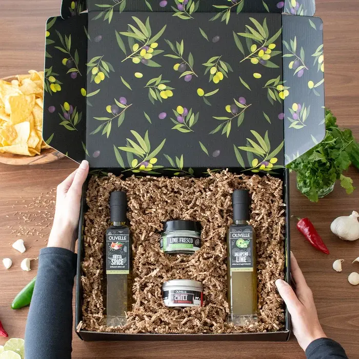 Mexican Chimichurri Shrimp Tacos Recipe Gift Kit