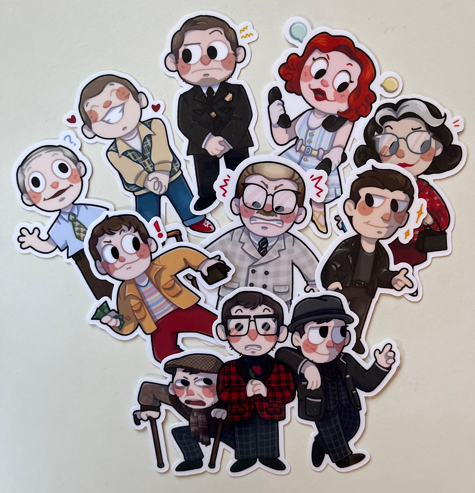 Thumbnail: bank robbery sticker pack
