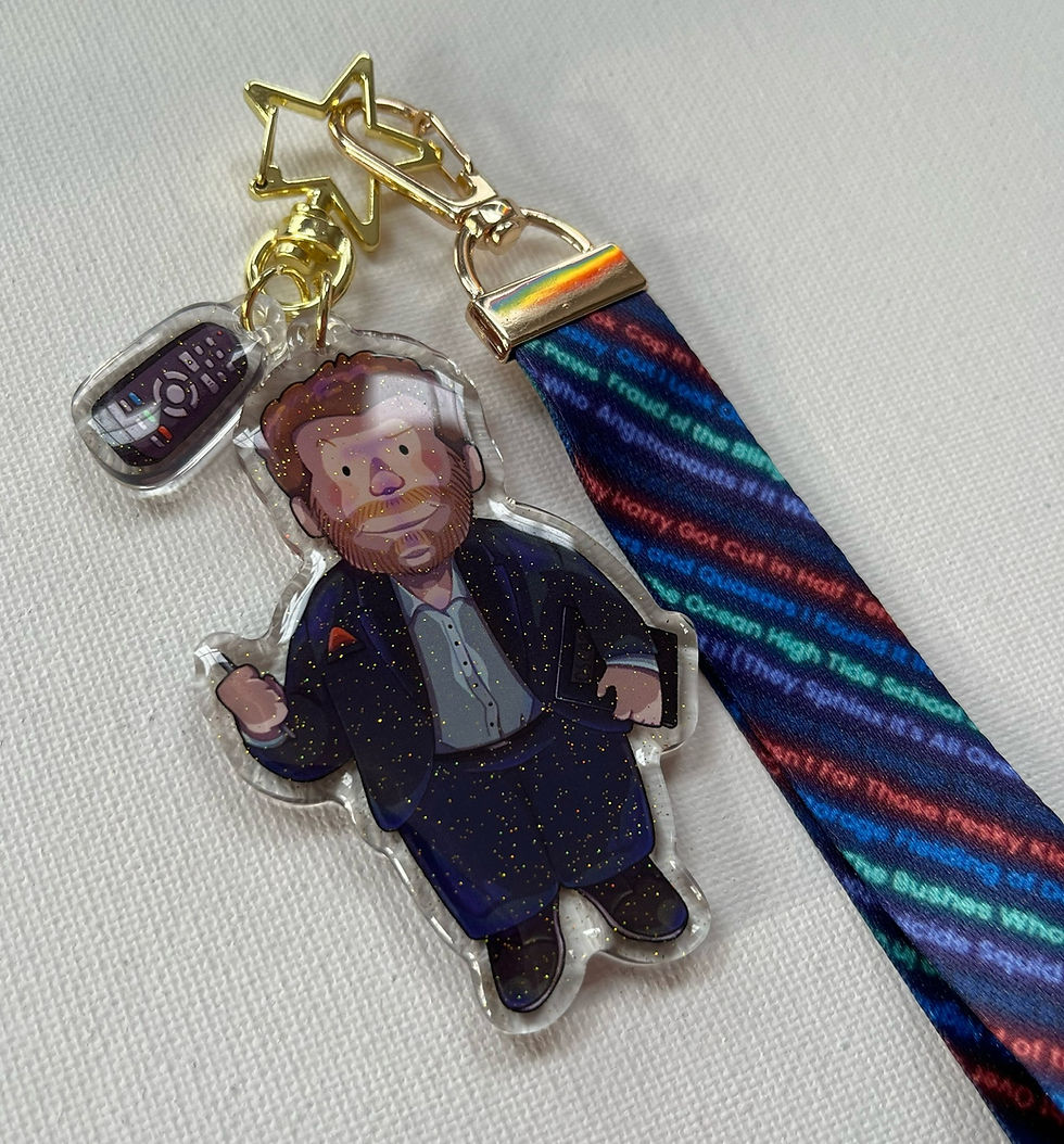 Thumbnail: Mischief Movie Night lanyard keychains