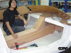 Full scale clay model