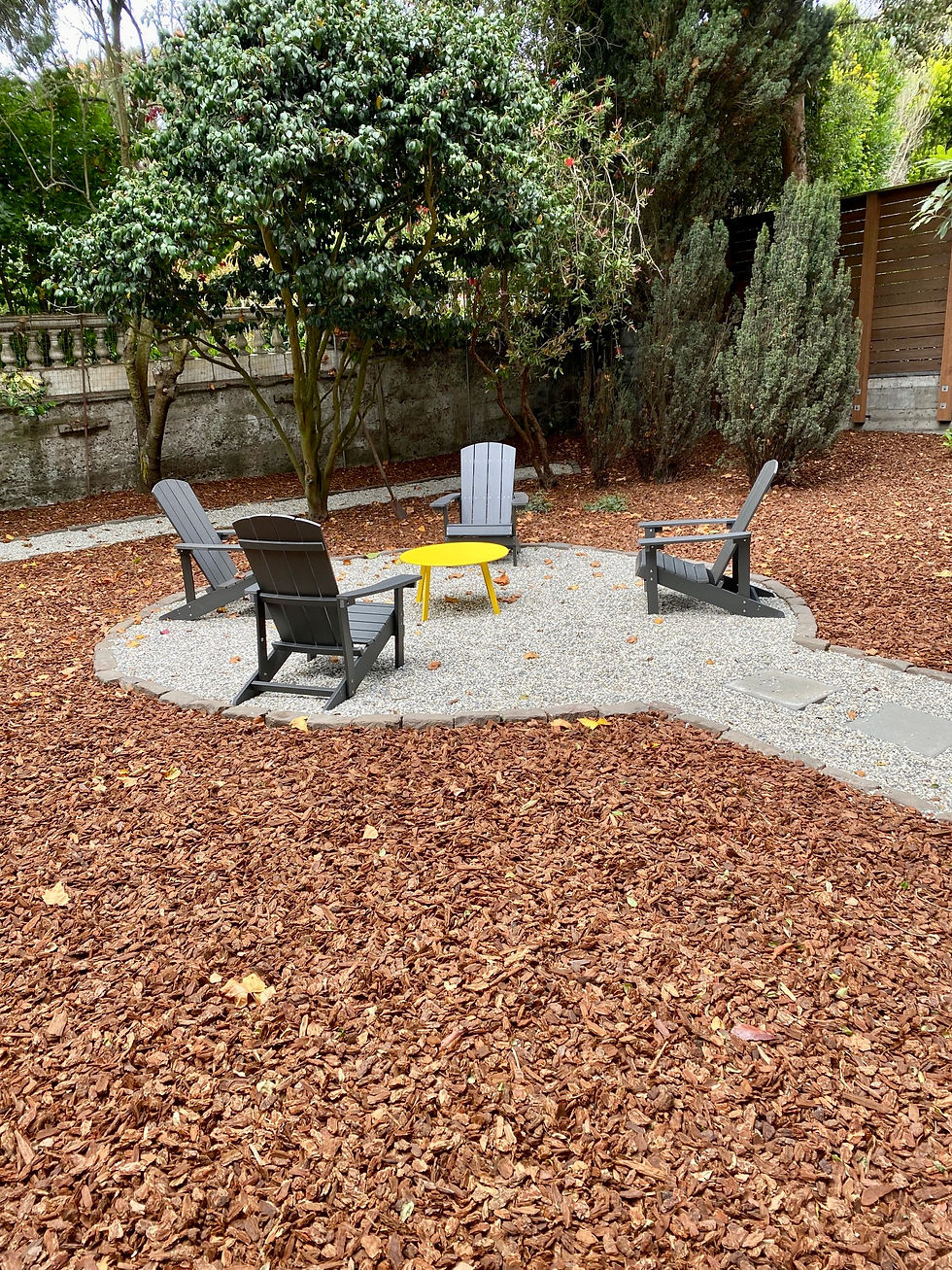 Arguello Private Back Yard