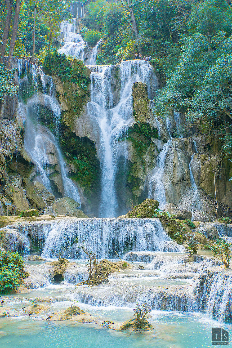 Waterfall just outside Luang Prabang