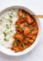 Butter Chicken with Rice