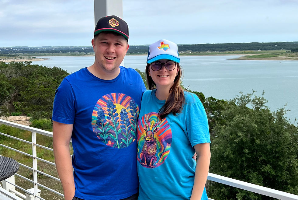 Matt & Courtney Prenzler, owners of Lazy Jackalope